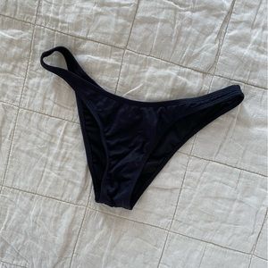 Victoria Secret cheeky black bikini bottom size S